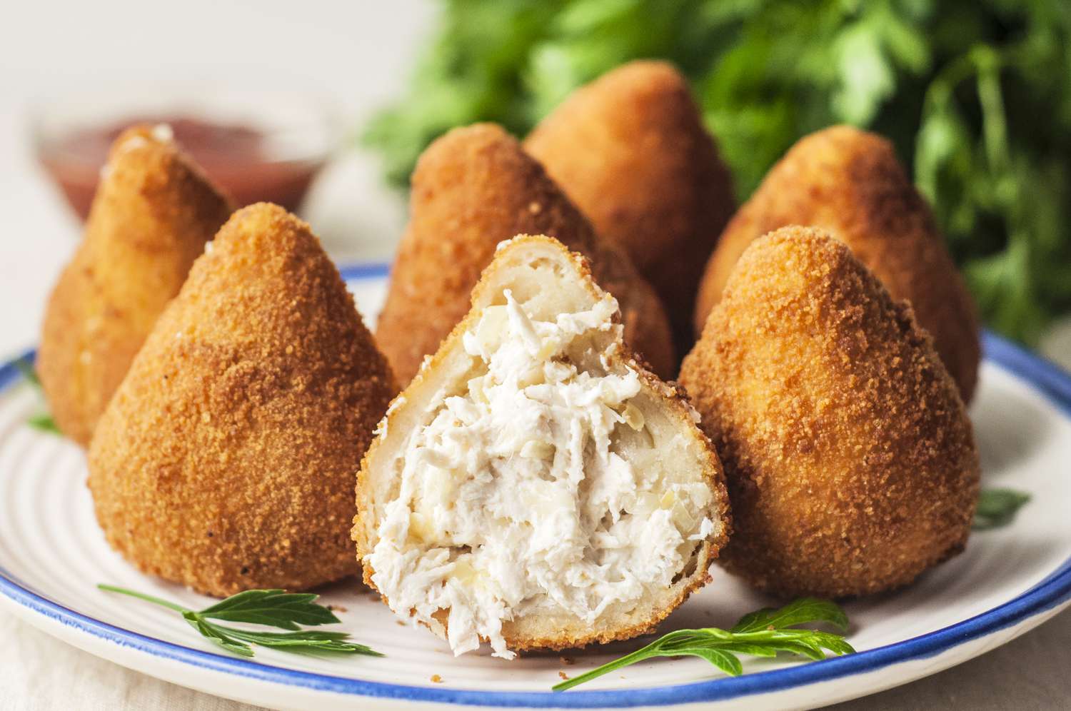 Crisp Cheese Coxinha Croquettes