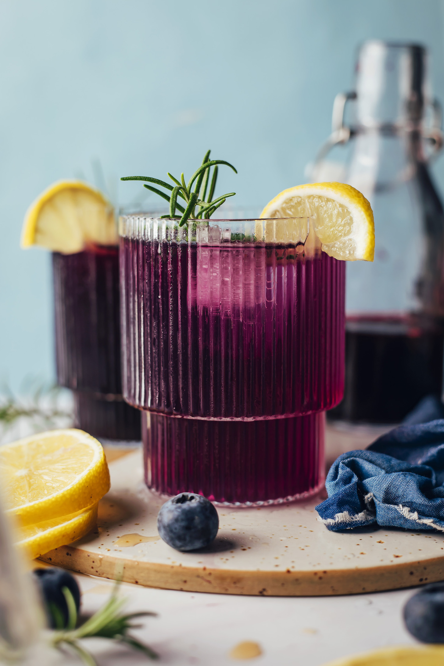 Berry-Infused Sparkling Lemonade