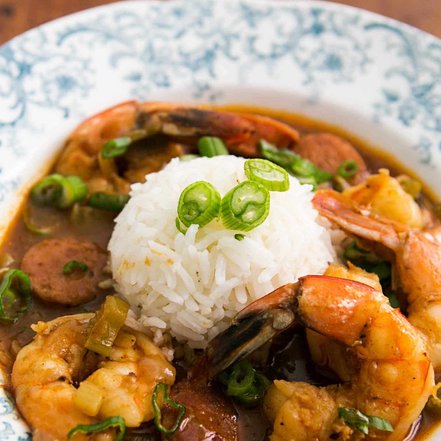 Seafood Étouffée with Andouille Sausage