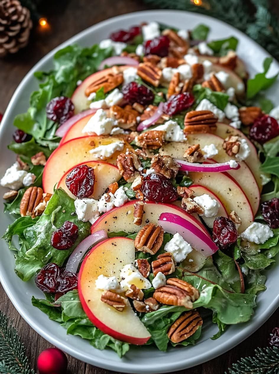 Honey-Glazed Carrot and Apple Salad with Toasted Pecans