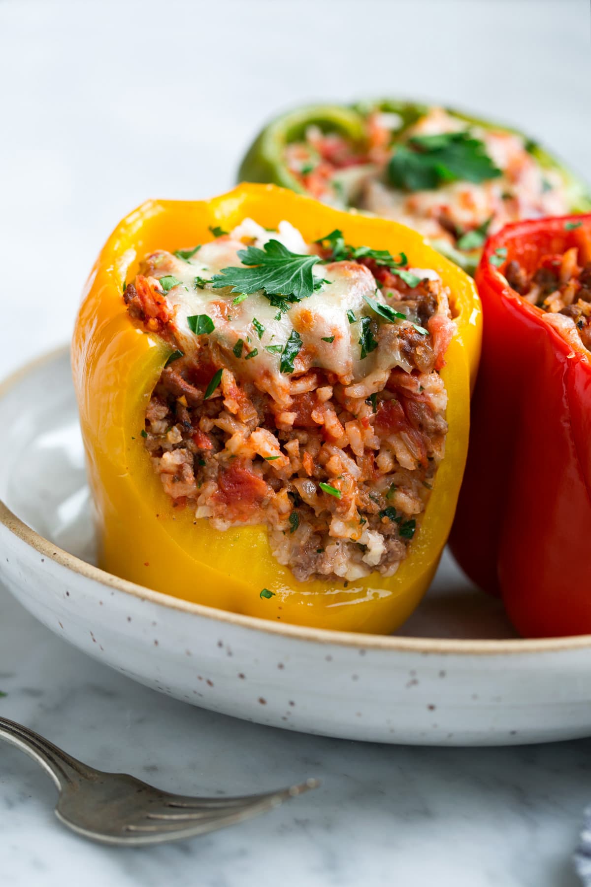 Black Sea-Inspired Stuffed Peppers with Rice and Herbs