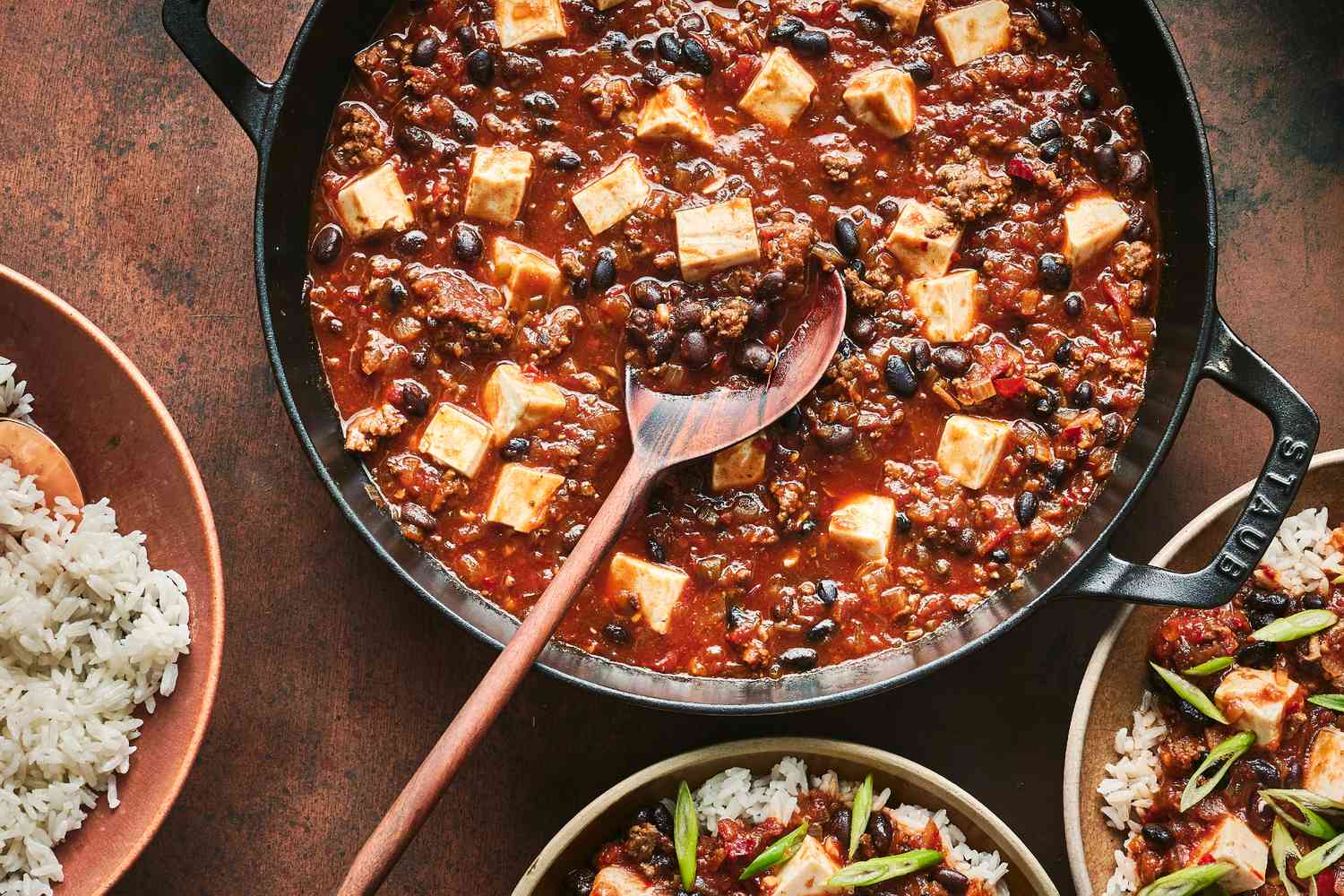 South Dakota-Inspired Bison Chili with Roasted Corn and Black Beans