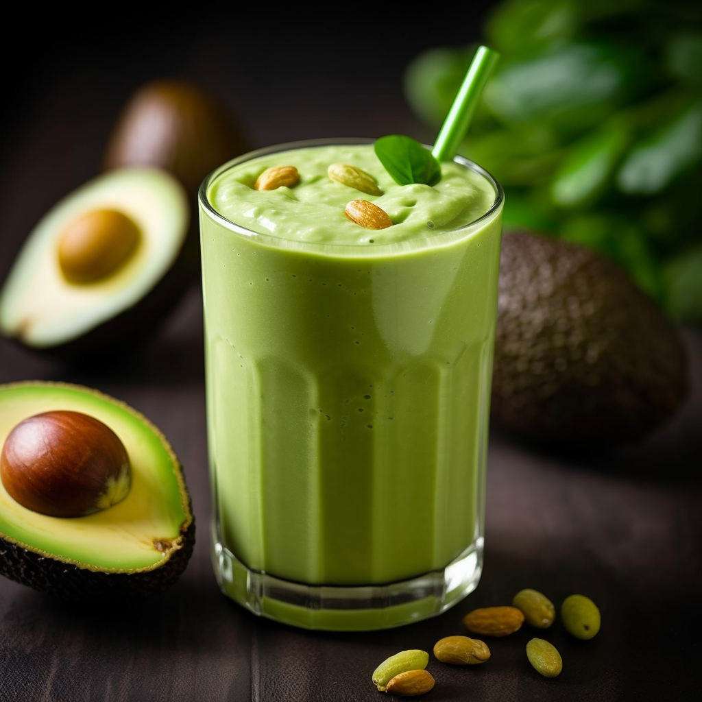 Four-Ingredient Keto Avocado Smoothie