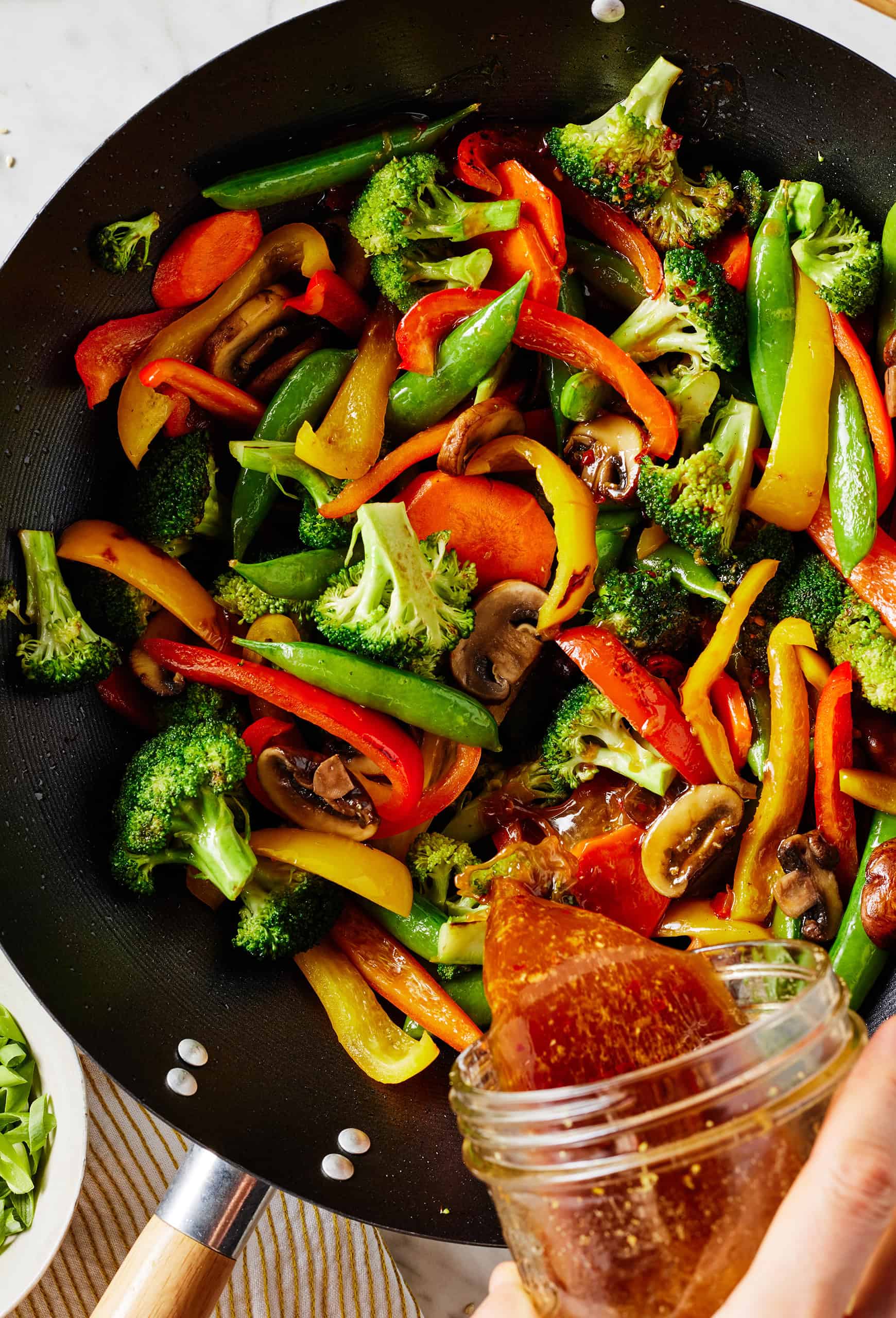 Stir-Fried Tofu with Black Bean and Garlic Sauce