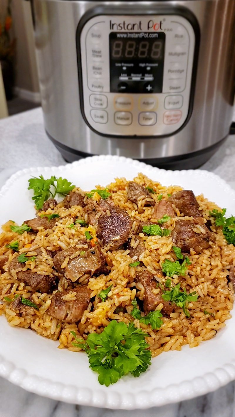 One-Pot Kashmiri Lamb and Black Cardamom Rice Pilaf