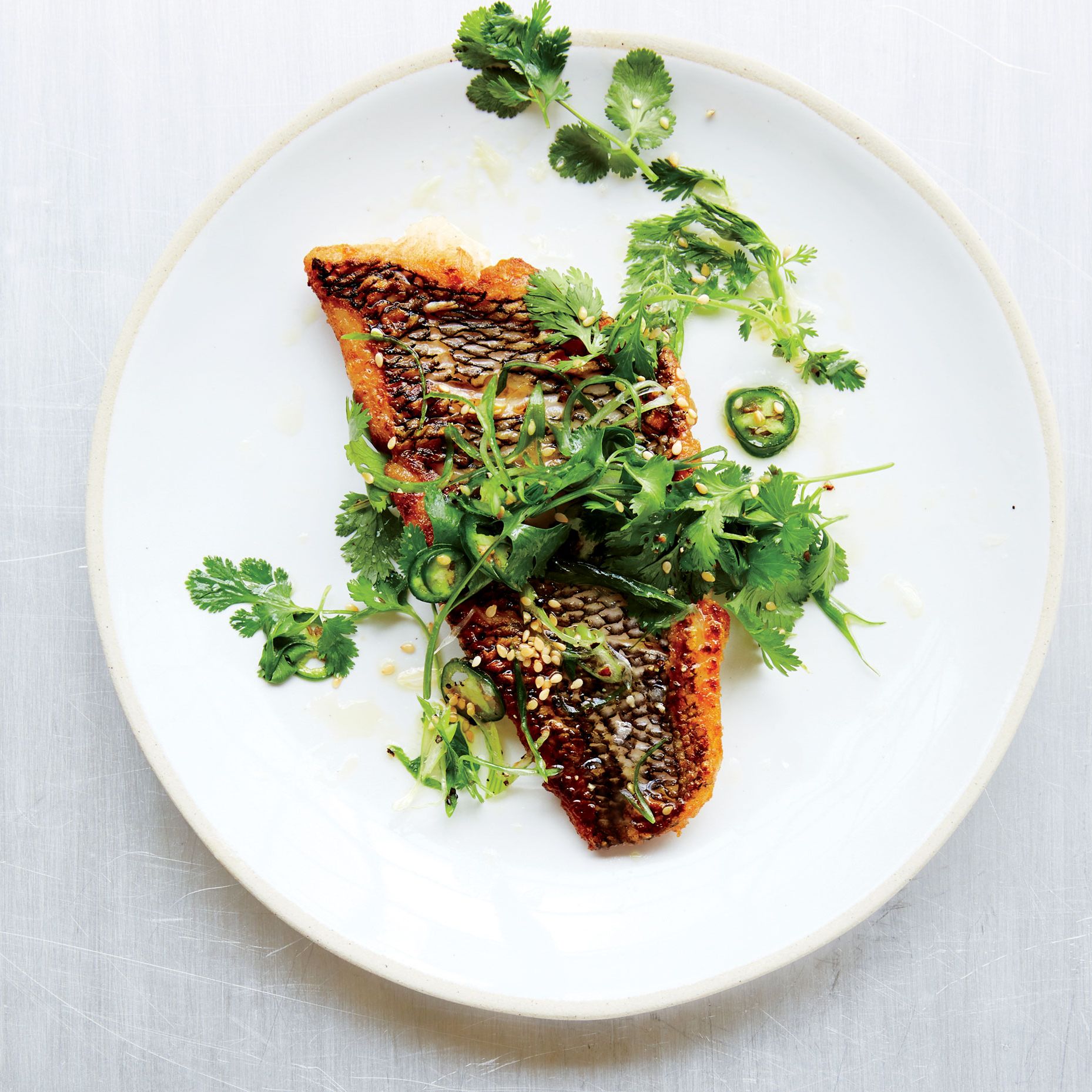 Pan-Seared Catfish with Savannah Hot Pepper Relish