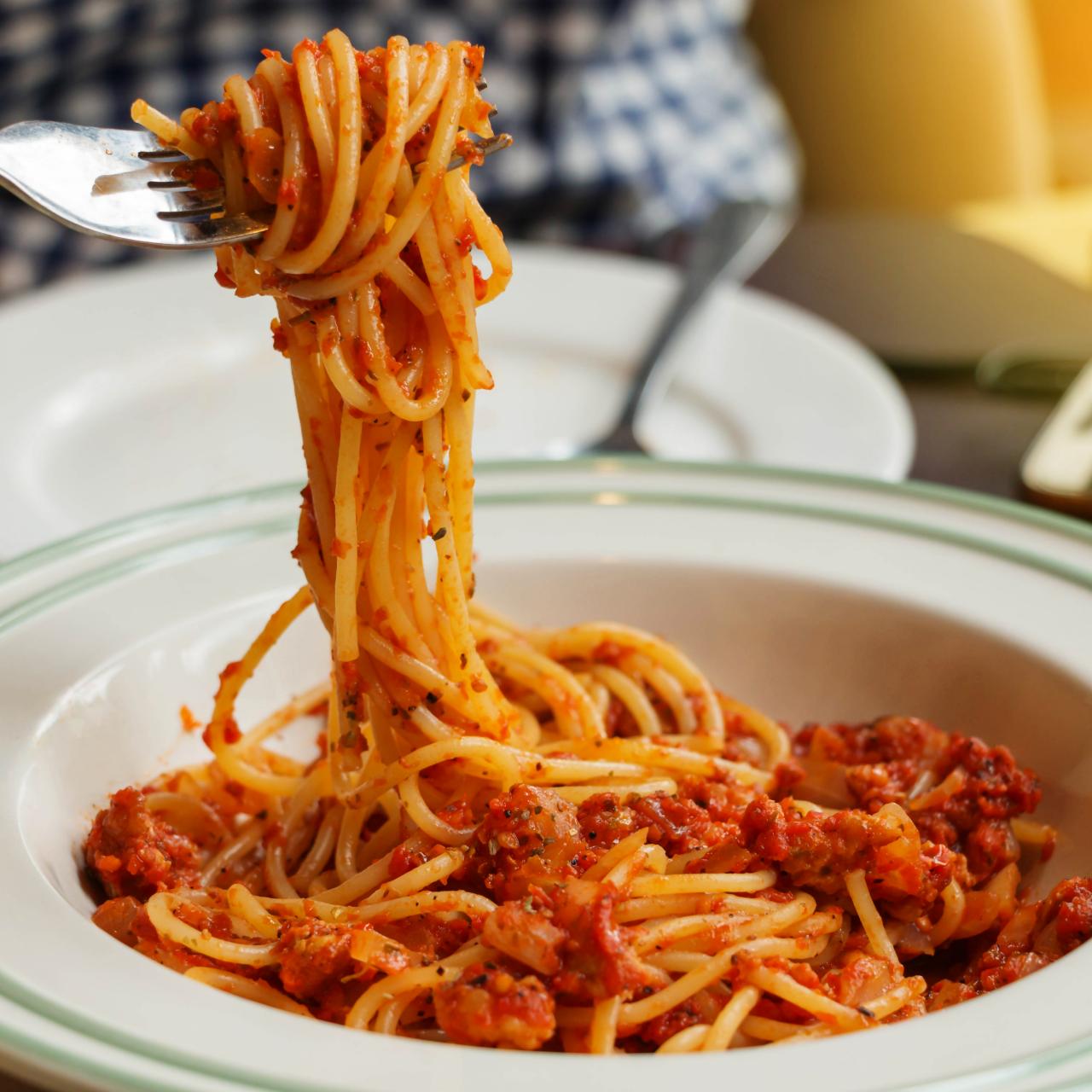Spaghetti with Charred Cherry Tomatoes and Basil