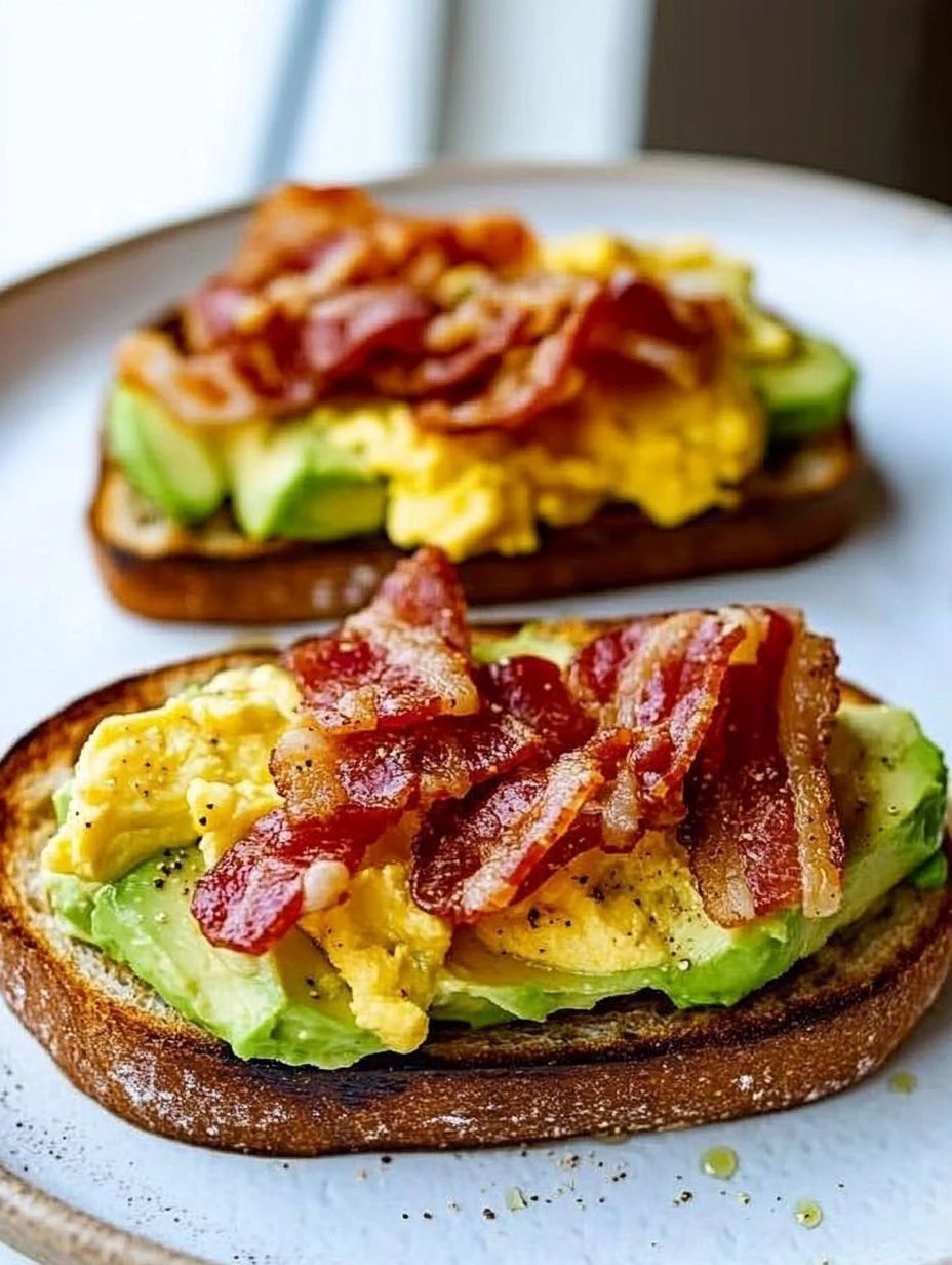 Bacon & Avocado Egg Bake