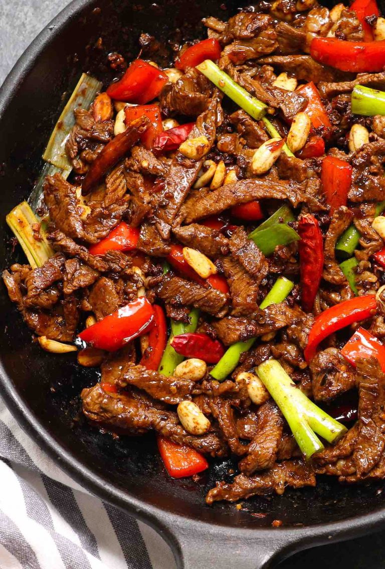 Beef and Cauliflower Stir-Fry with Ginger-Garlic Sauce