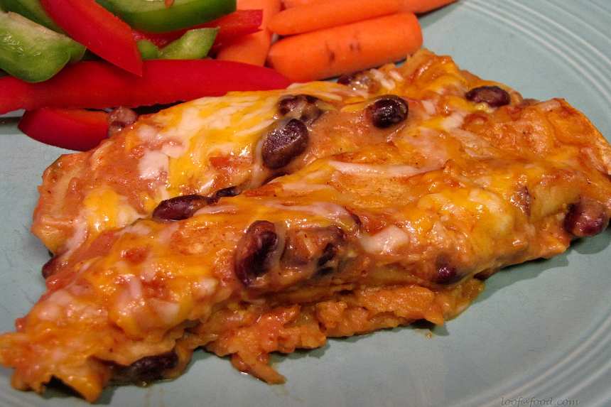 Black Bean Enchiladas