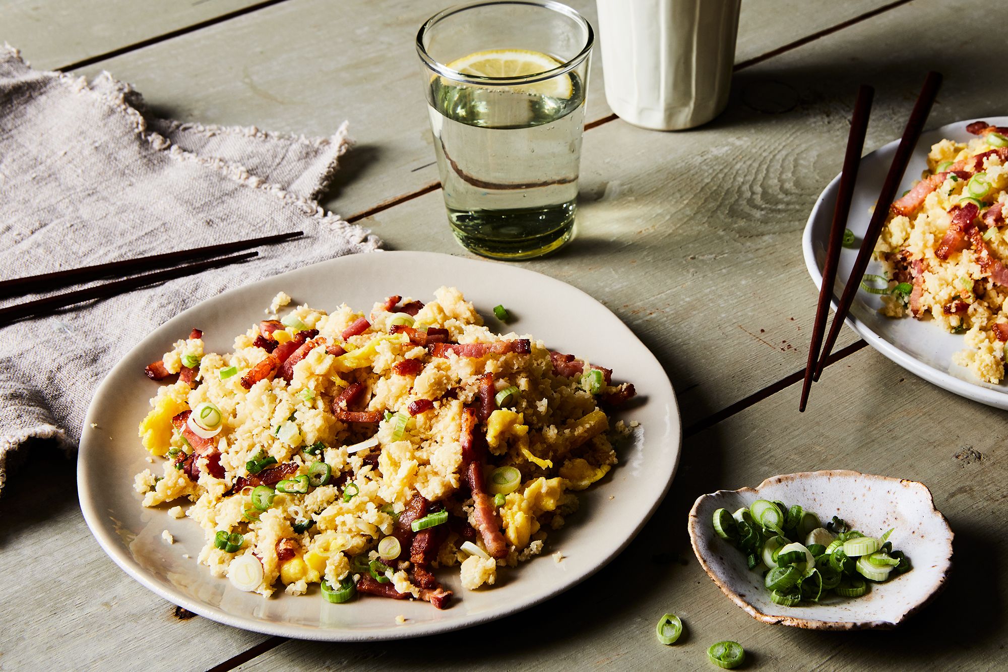 Bacon & Egg Cauliflower Rice Bowl