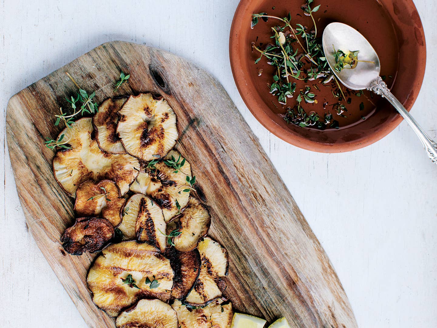 Best-Simmered Shiitake & Thyme Mushrooms