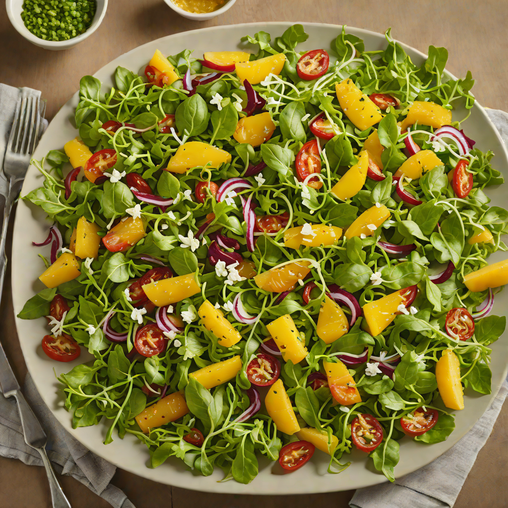 Sunlight Arugula Salad with Citrus Vinaigrette
