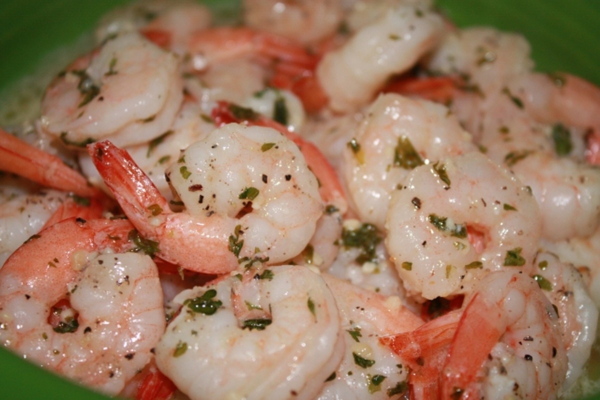 Pan-Seared Gulf Shrimp with Garlic Butter and Smoked Paprika