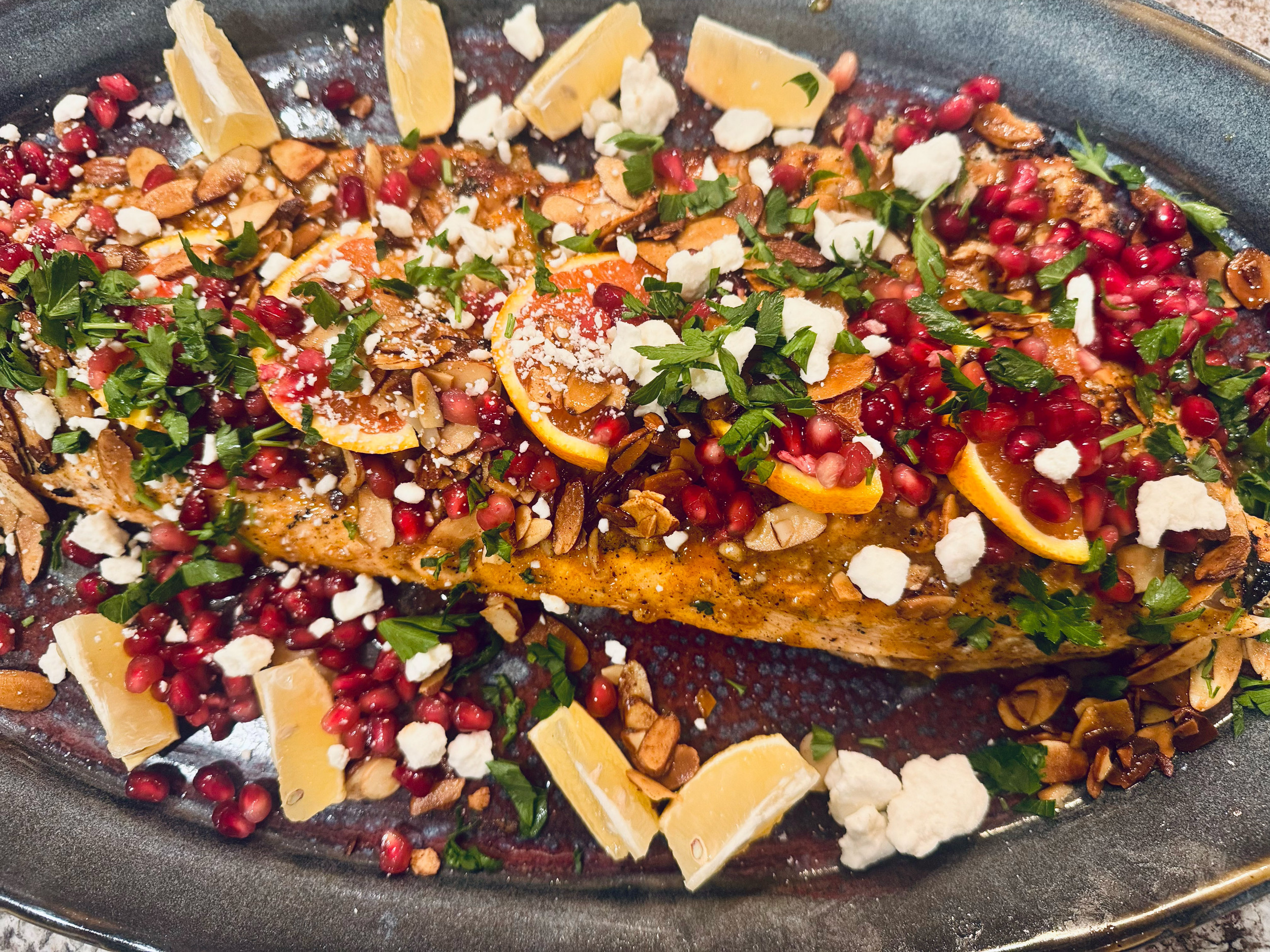 Luminous Citrus and Herb Salmon