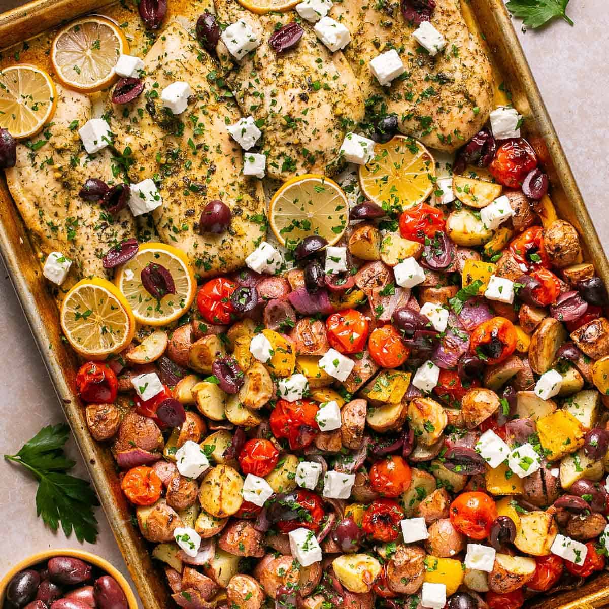 Pan-Seared Mediterranean Cod with Olive and Tomato Relish