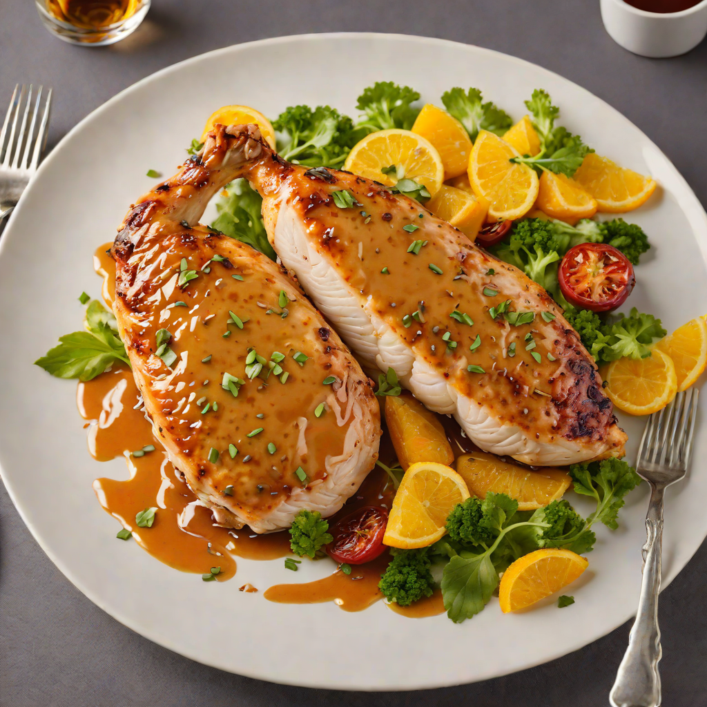 Pan-Seared Chicken with Zesty Orange Glaze