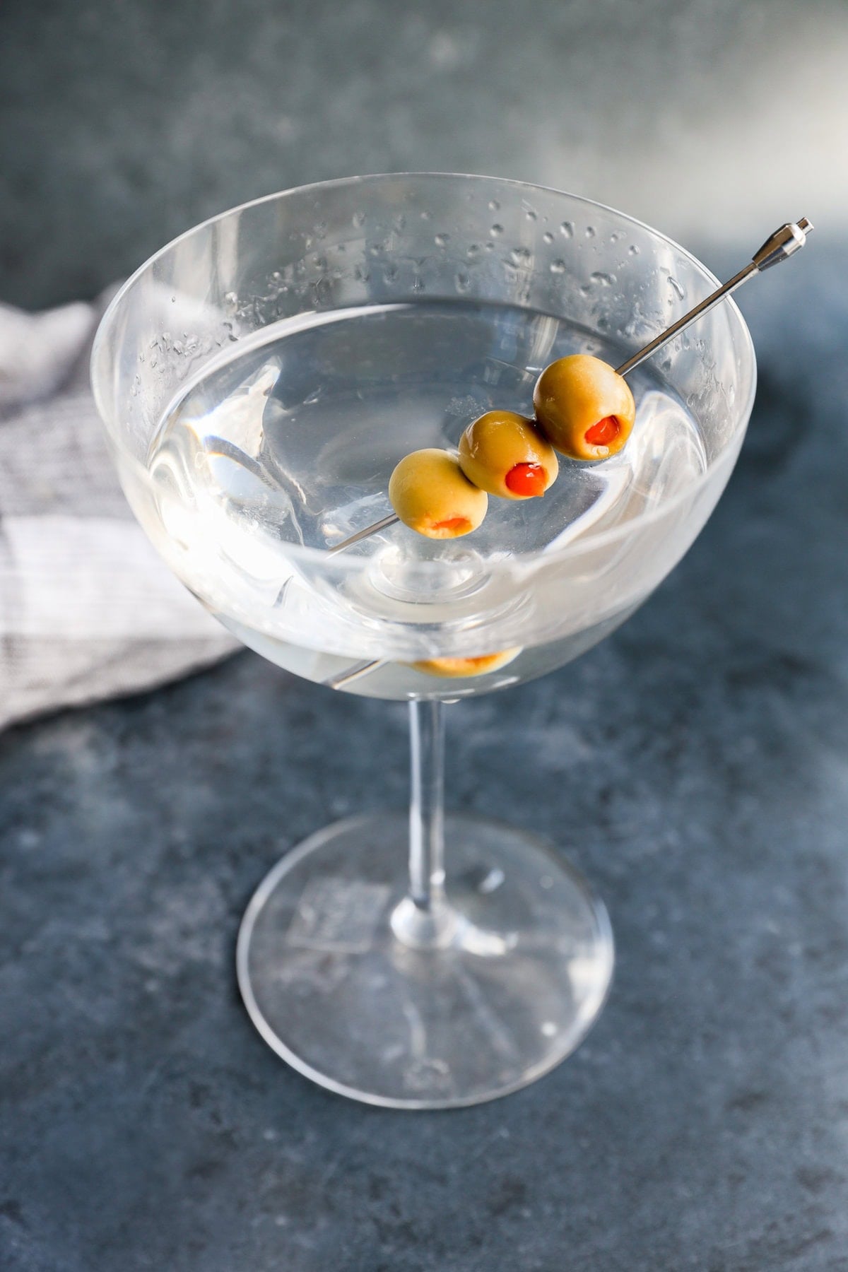 Reverse Martini with Vermouth Forward and Gin