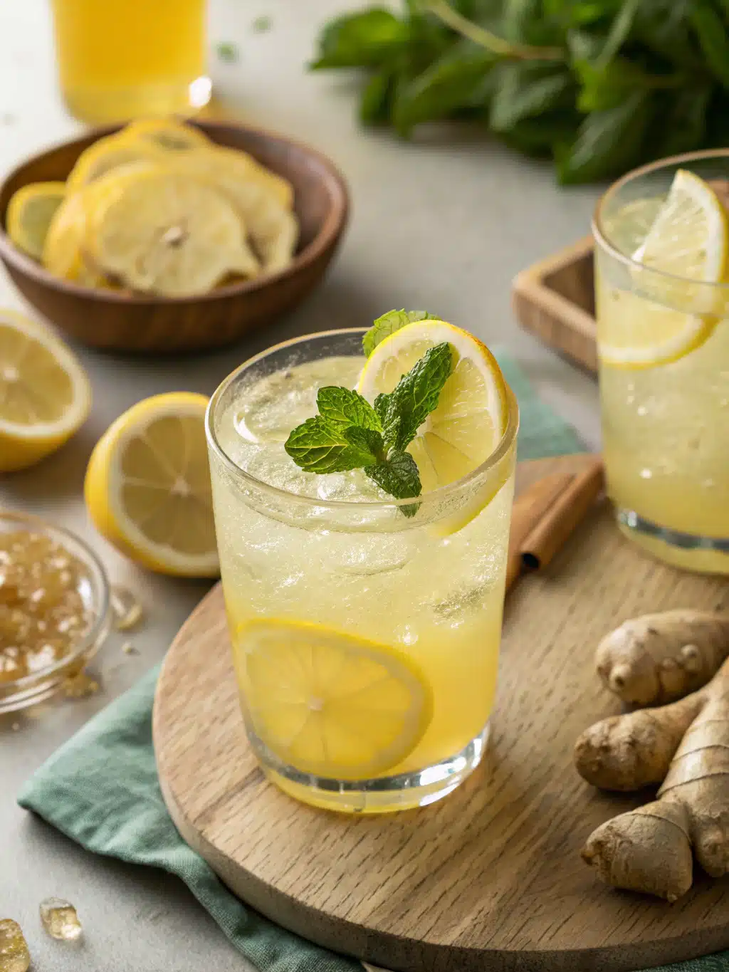 Ginger-Lemon Mule: Zesty Fresh Twist