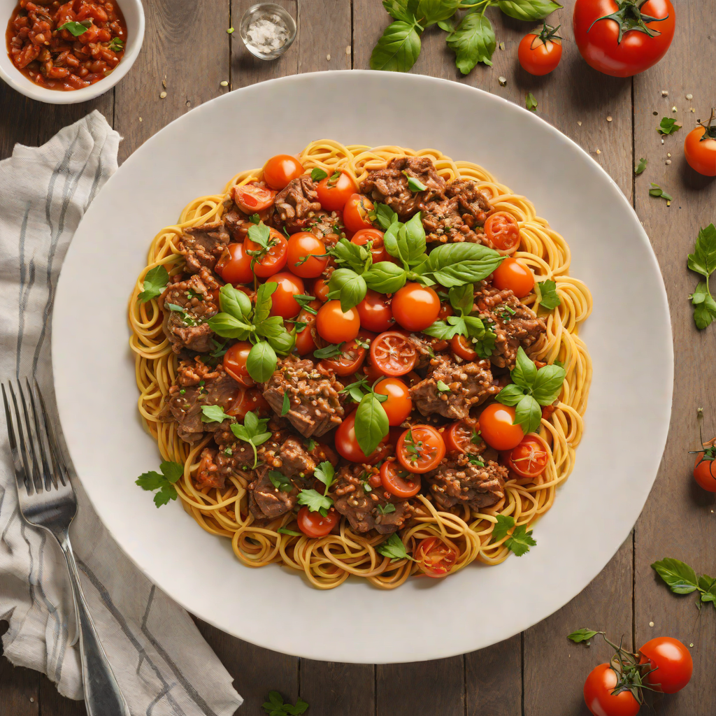 Slow-Cooked Beef Ragù with San Marzano Tomatoes