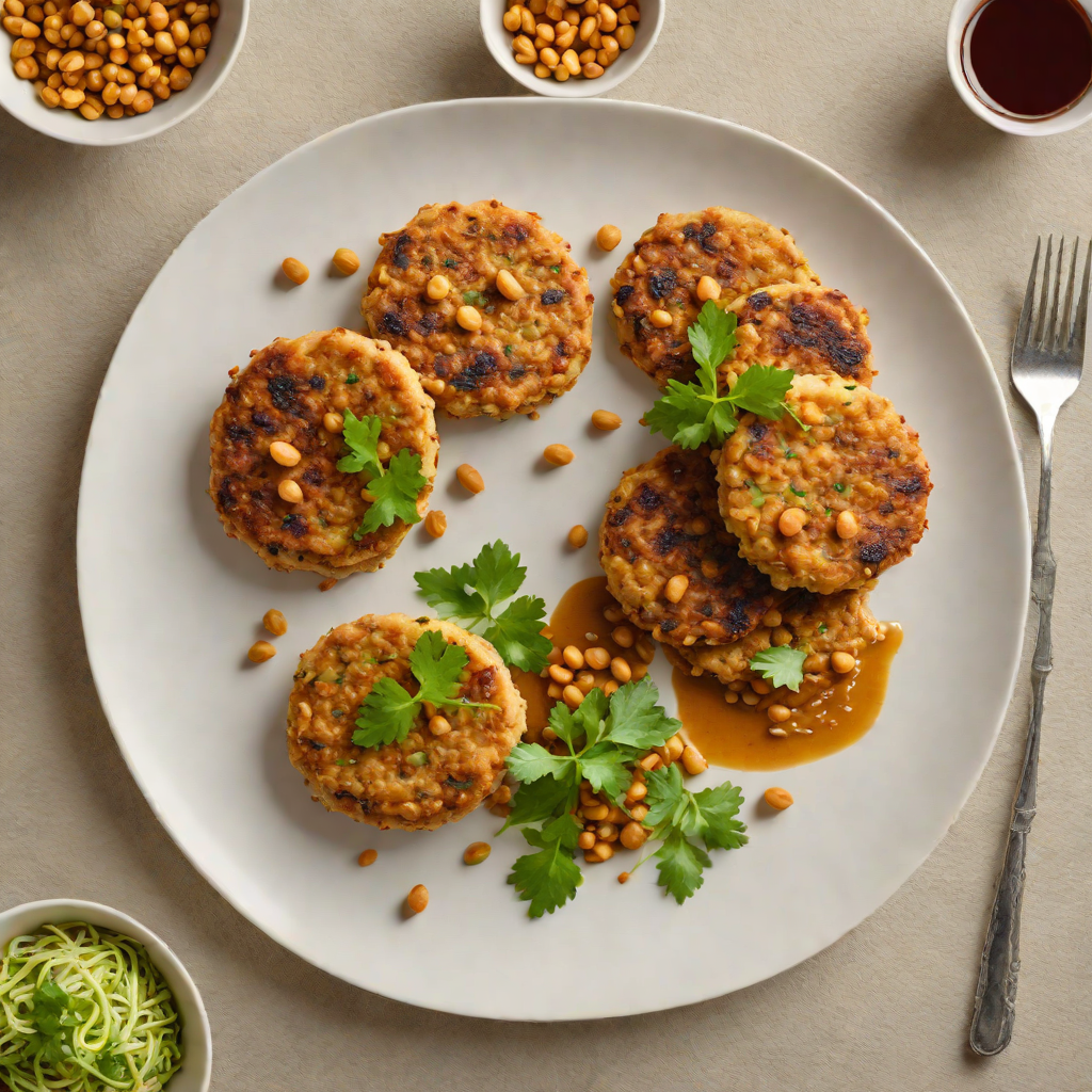 Pan-Fried Burmese Fish Cake with Spiced Chickpea Flour