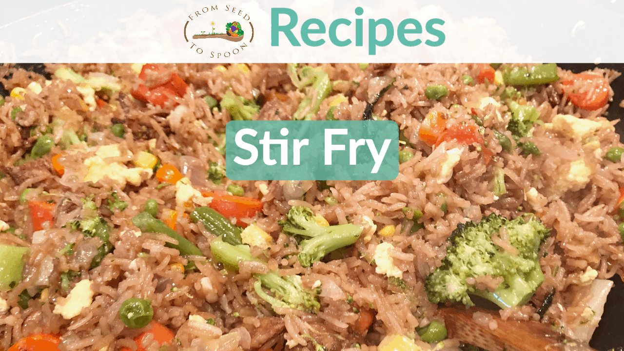 North Dakota Garden Vegetable Stir-Fry