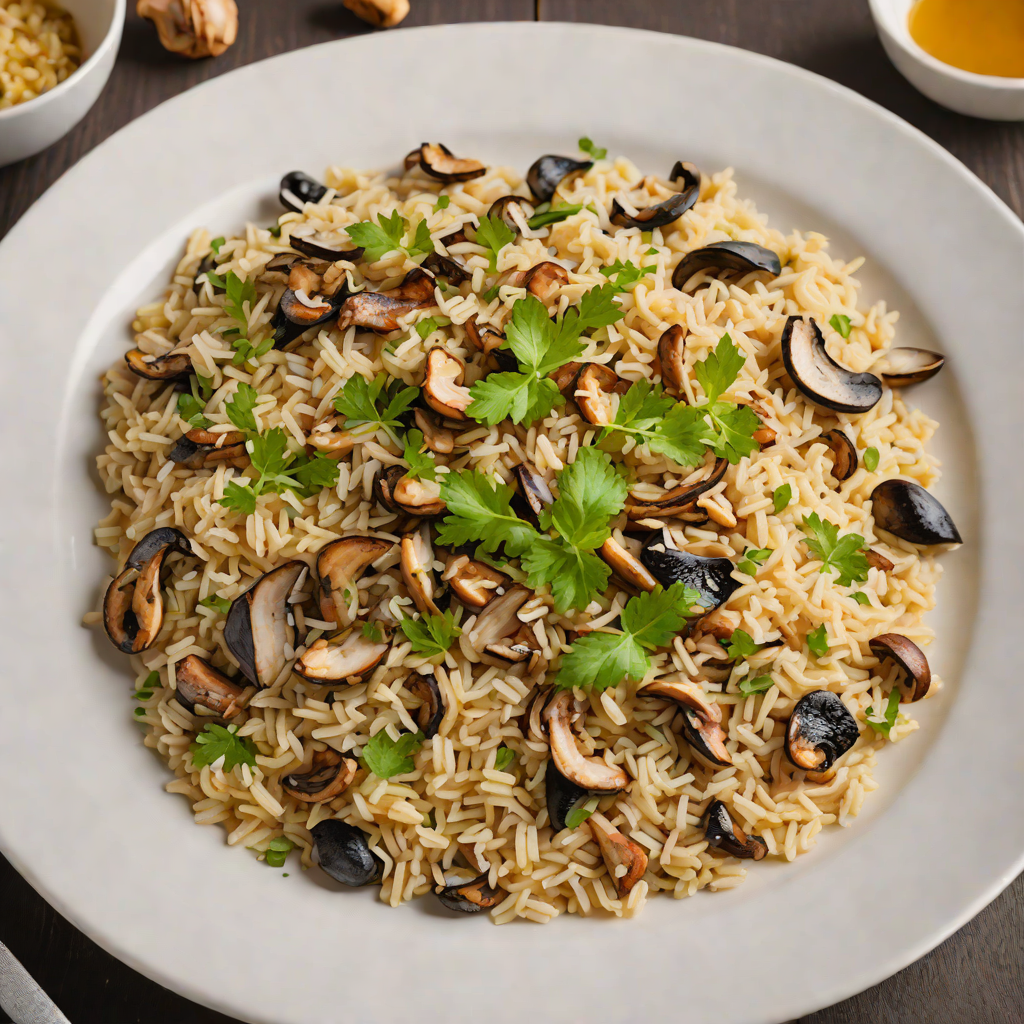 One-Pot Italian Risotto with Wild Mushrooms and Parmesan
