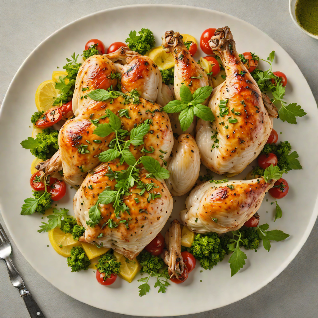 Pan-Roasted Chicken with Herb Pesto