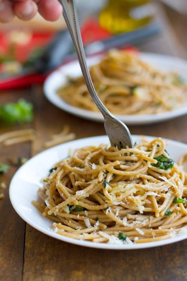 Johnson's Spaghetti with Garlic Butter