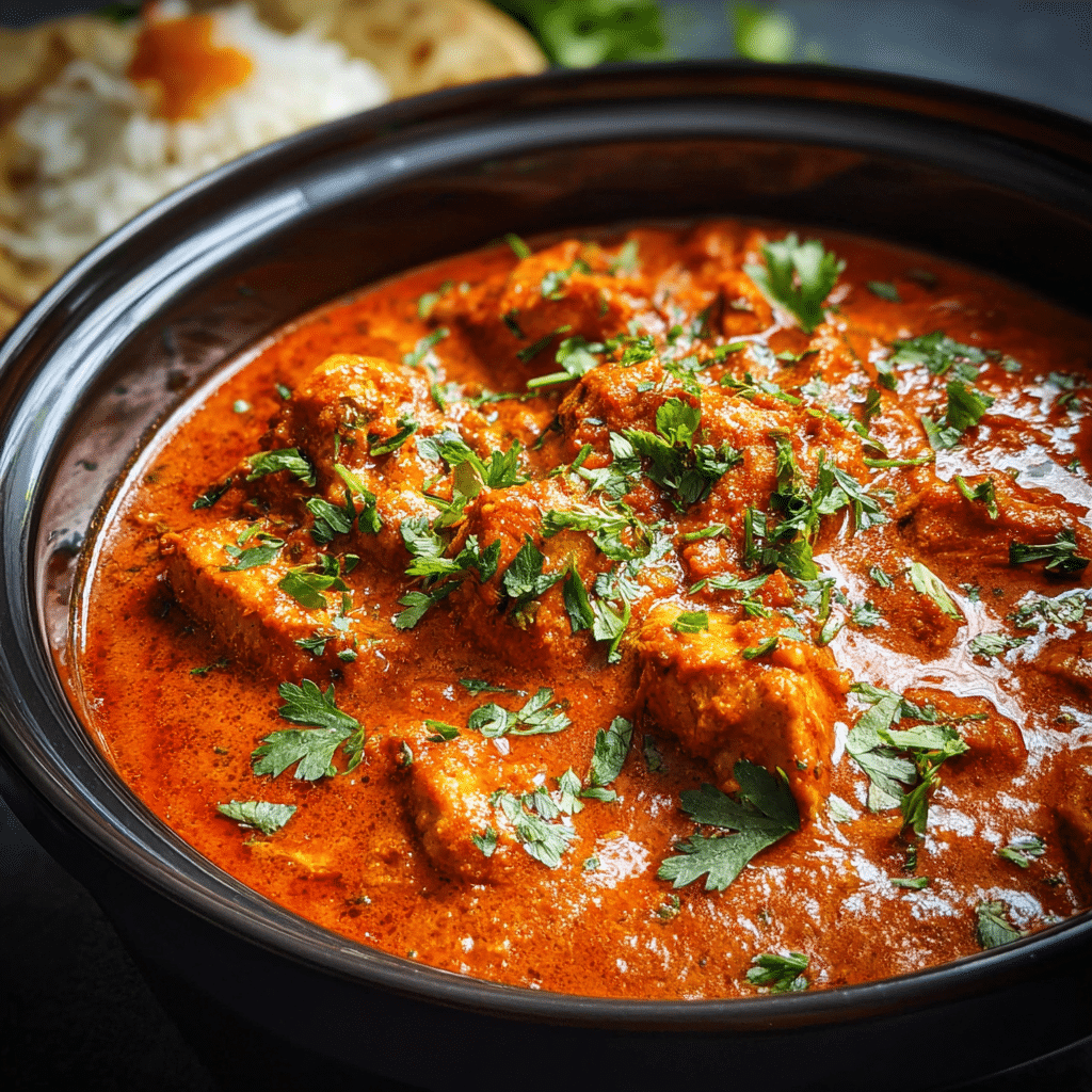 Slow-Cooked Indian Chicken Tikka Masala