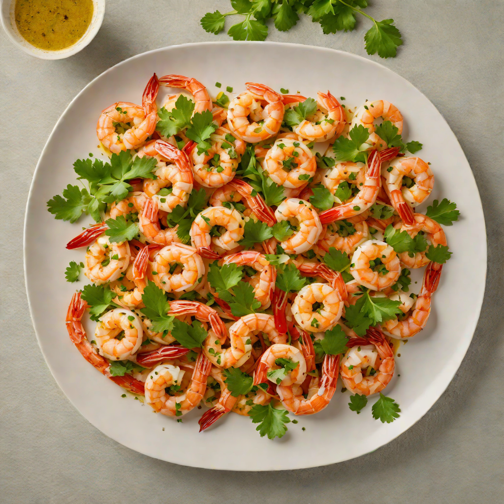 Garlic-Sautéed Shrimp with Chili and Parsley