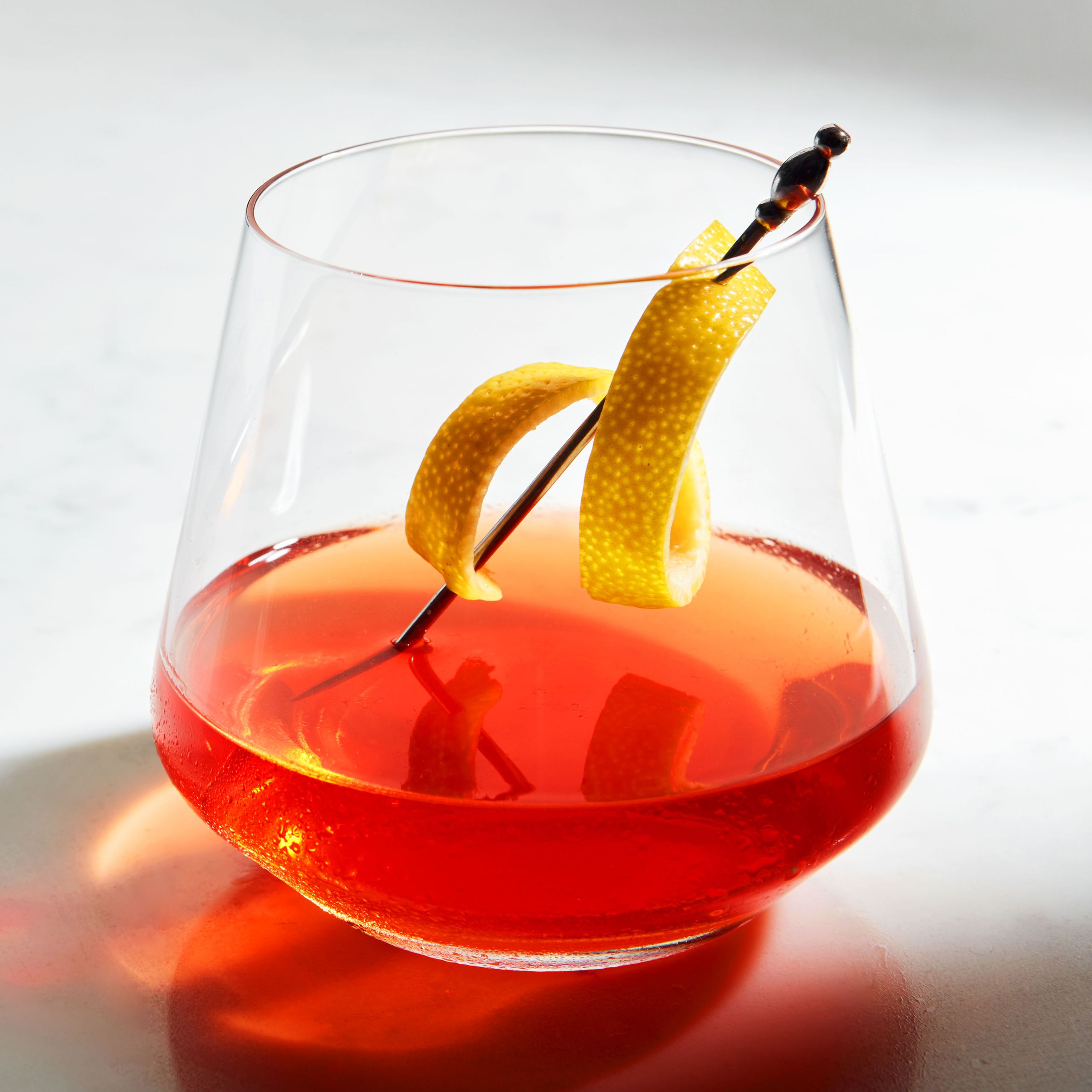 Sazerac-Inspired Rye Whiskey Cocktail with Absinthe Rinse