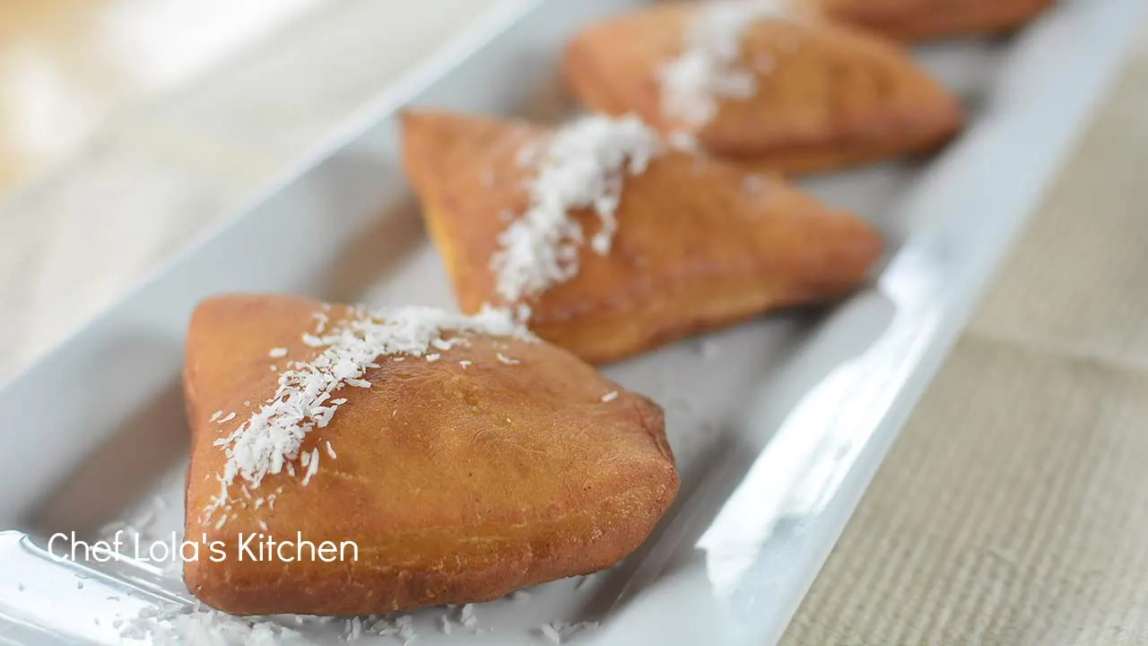 Sweet Kenyan Mahamri Fried Coconut Buns