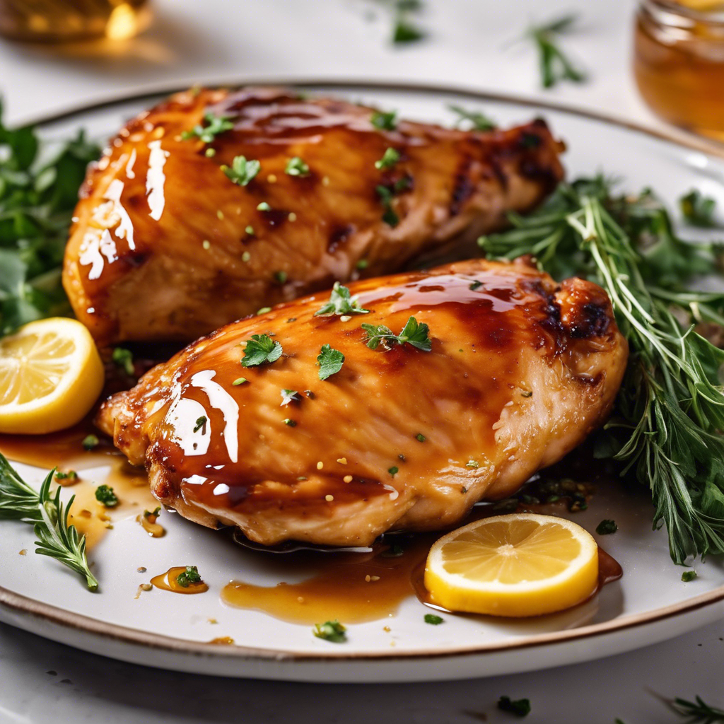 Sautéed Chicken with Honey and Thyme Glaze