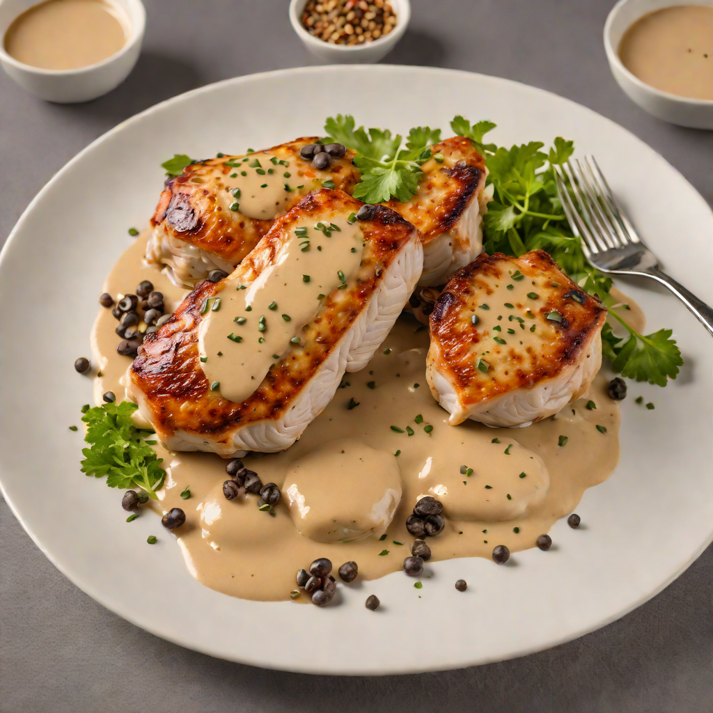 Pan-Seared Chicken Thighs with Regional Colorado Peppercorn Sauce