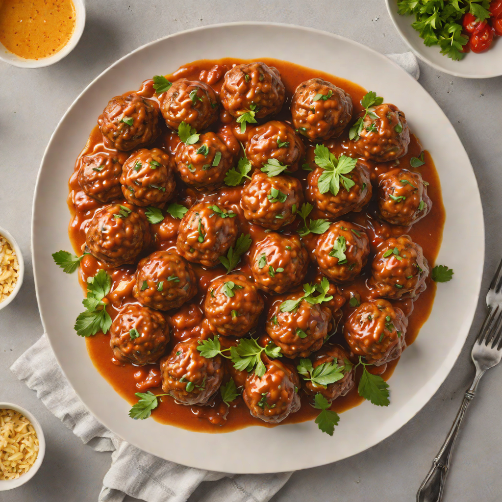 Cheddar-Stuffed Keto Meatballs in Spiced Tomato Sauce