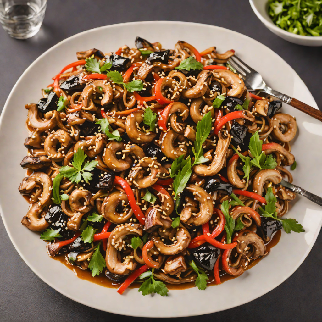 Soy-Glazed Monkey Mushroom Stir Fry