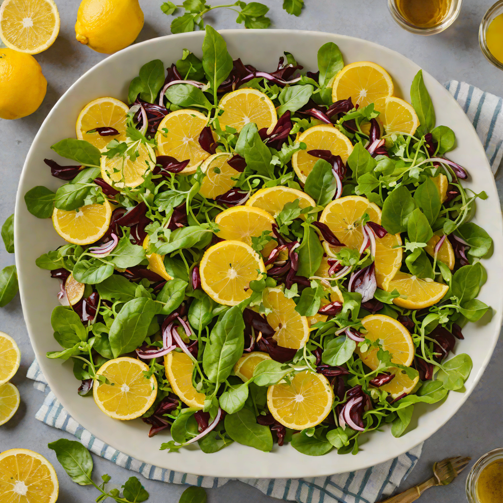 Four-Ingredient Citrus Vinaigrette for Mixed Greens