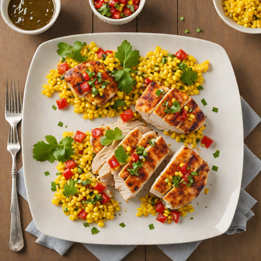 Pan-Seared Chicken with Corn Relish