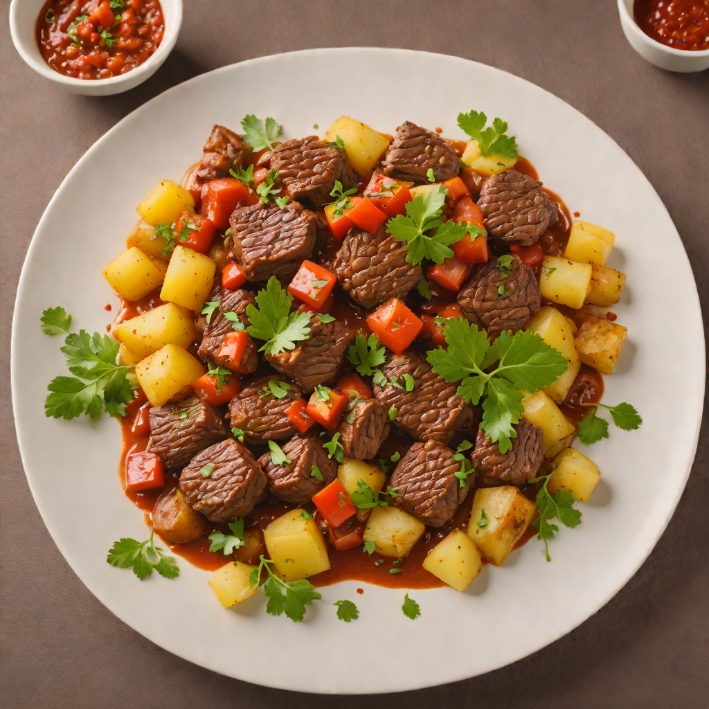 Slow-Simmered Spiced Beef with Achiote and Potatoes
