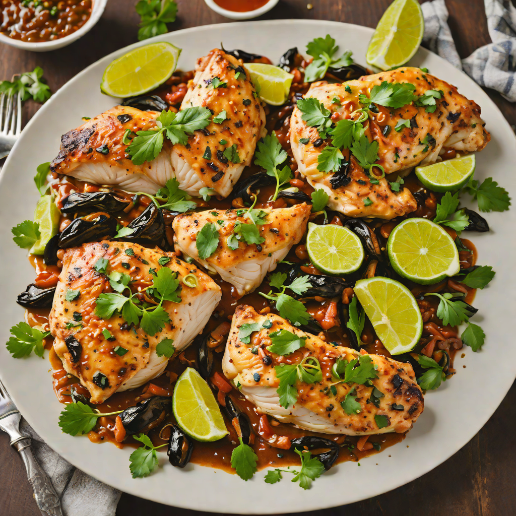 Sheet Pan Chili-Lime Chicken with Roasted Poblano Peppers