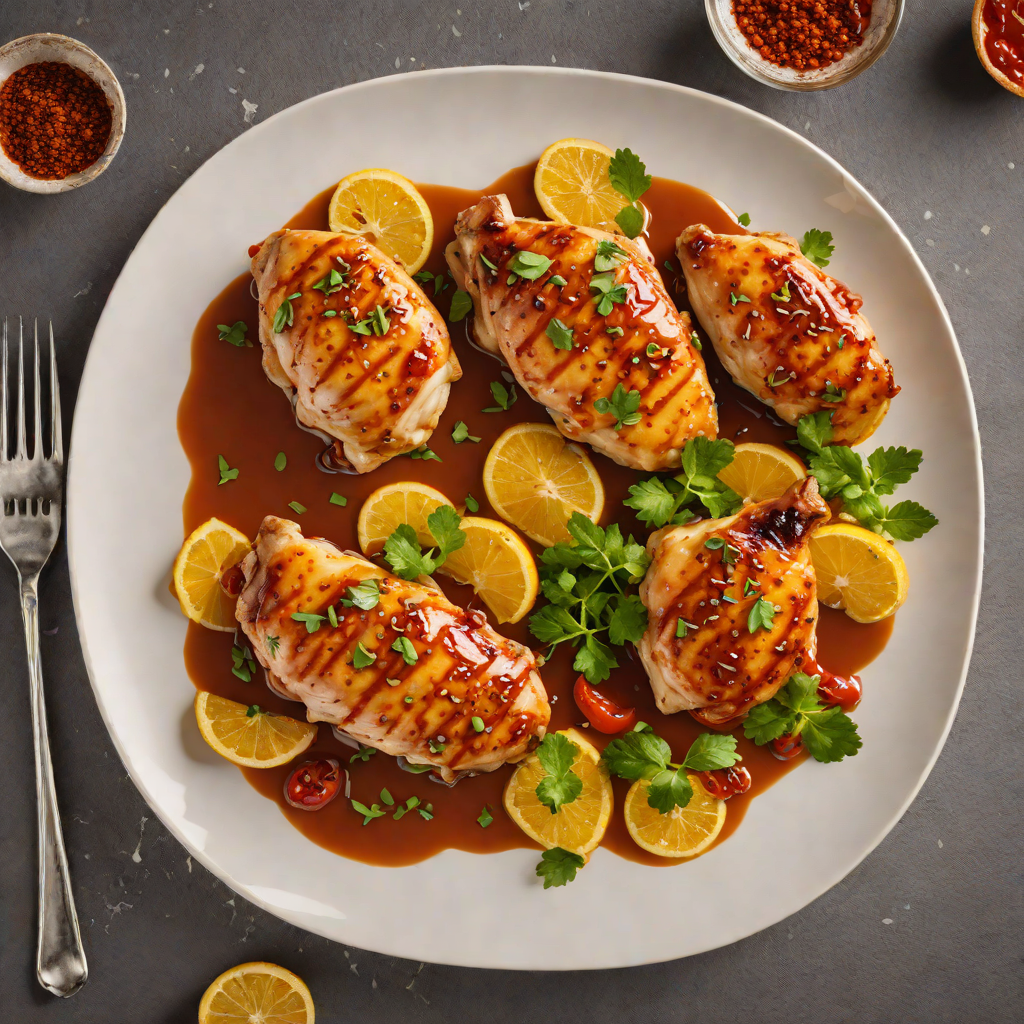 Pan-Seared Chicken with Tangy Citrus-Paprika Glaze