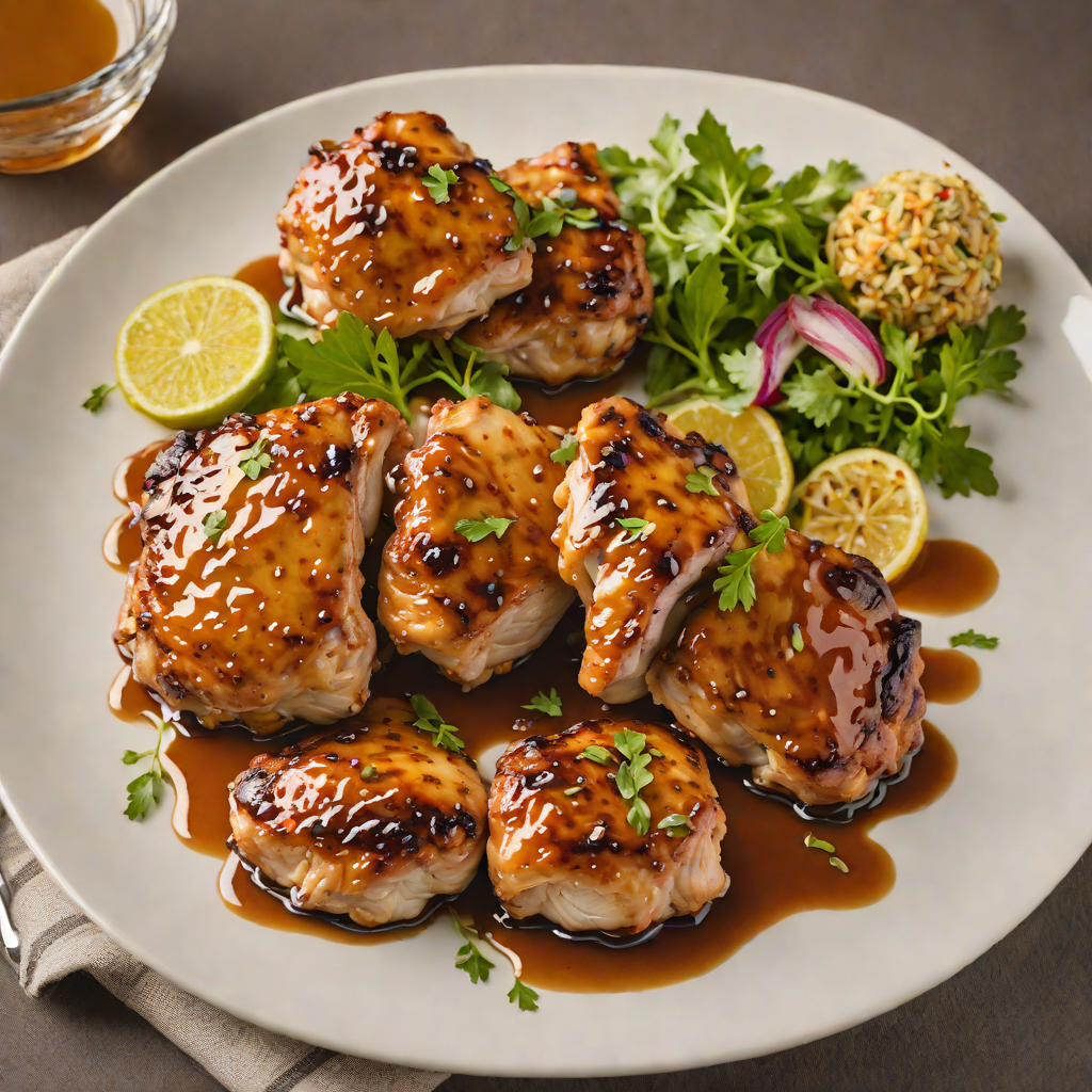 Pan-Seared Chicken Thighs with Spiced Pikes Peak Honey Glaze