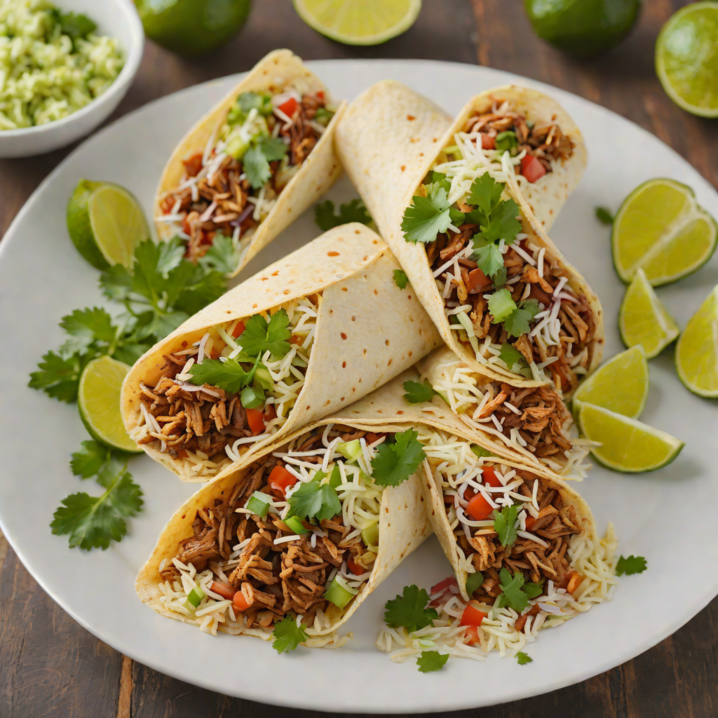 Mission-Style Carnitas Burrito with Cilantro Lime Rice