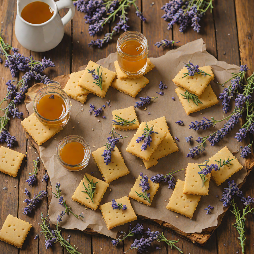 Honey-Lavender Shortbread Inspired by Colorado Mountain Blooms