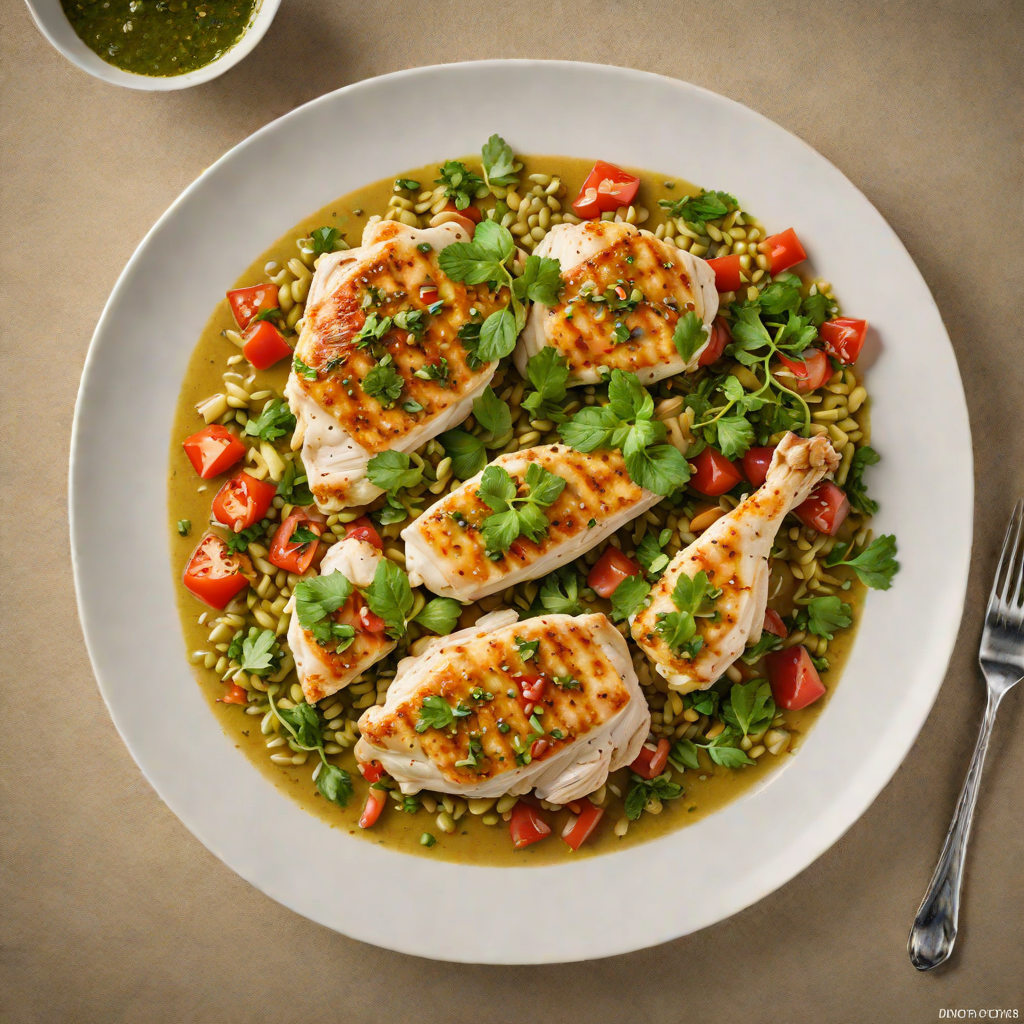 Pan-Seared Chicken with Spicy Mission-Style Salsa Verde