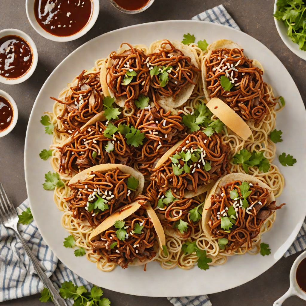 Slow Cooker Korean-Style Pulled Pork with Gochujang Sauce