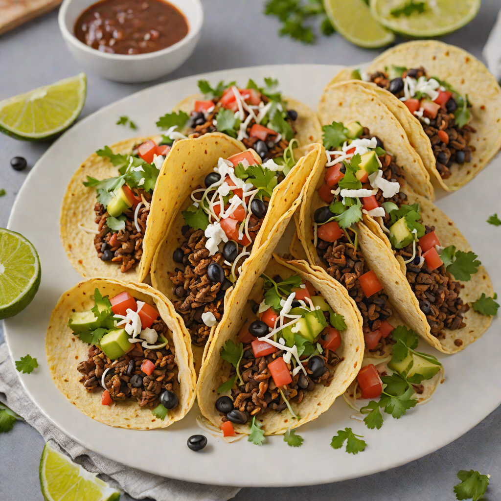 Psychological Thriller-Inspired Spicy Black Bean Tacos