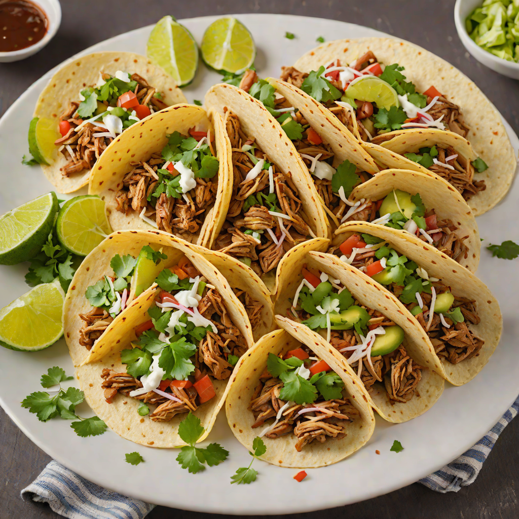 Baked Mexican-Style Pork Carnitas Tacos