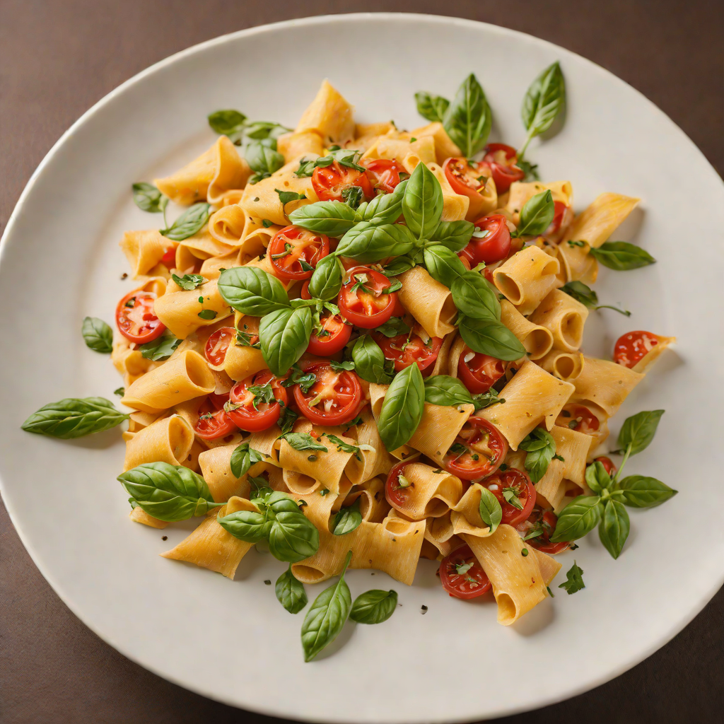 Wood-Fired Tomato and Basil Pappardelle